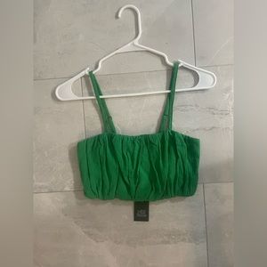 wild fable green top NWT